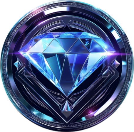 Diamond Coin Logo